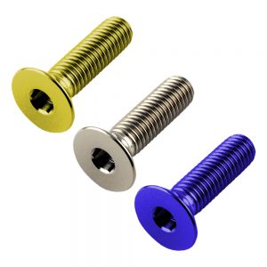 Countersunk titanium